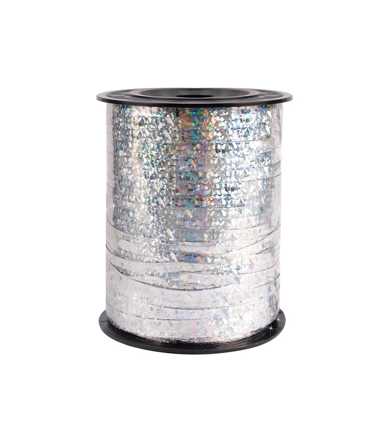 Dekorační stuha na balónky – holografická