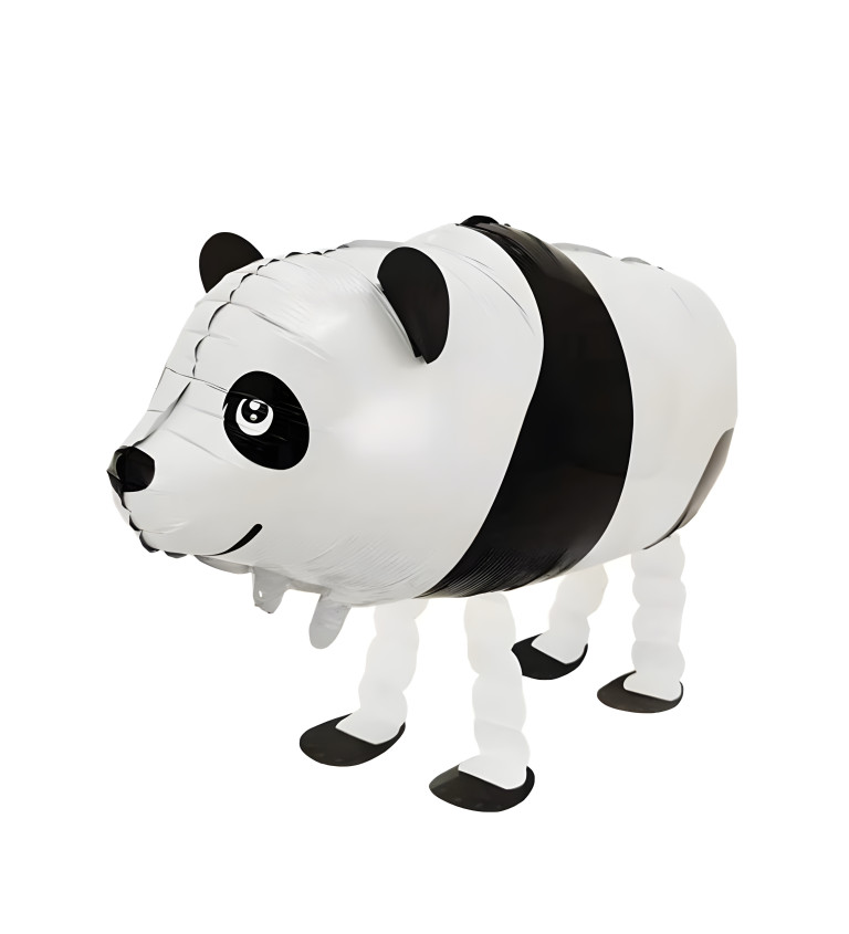 Chodící fóliový balónek – panda
