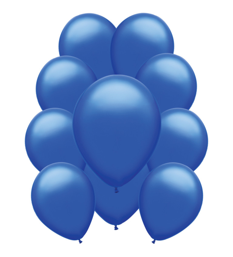 Latexové balónky pastelové – tmavě modré
