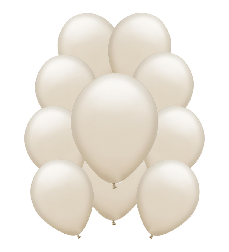 Latexové balónky metalické – písečné
