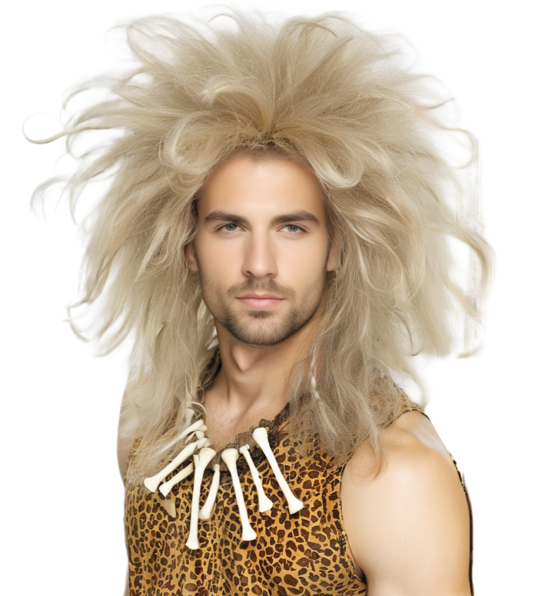 Pánská paruka pračlověk