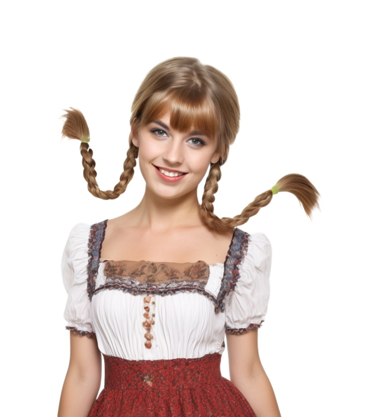 Dámská paruka Farmářka