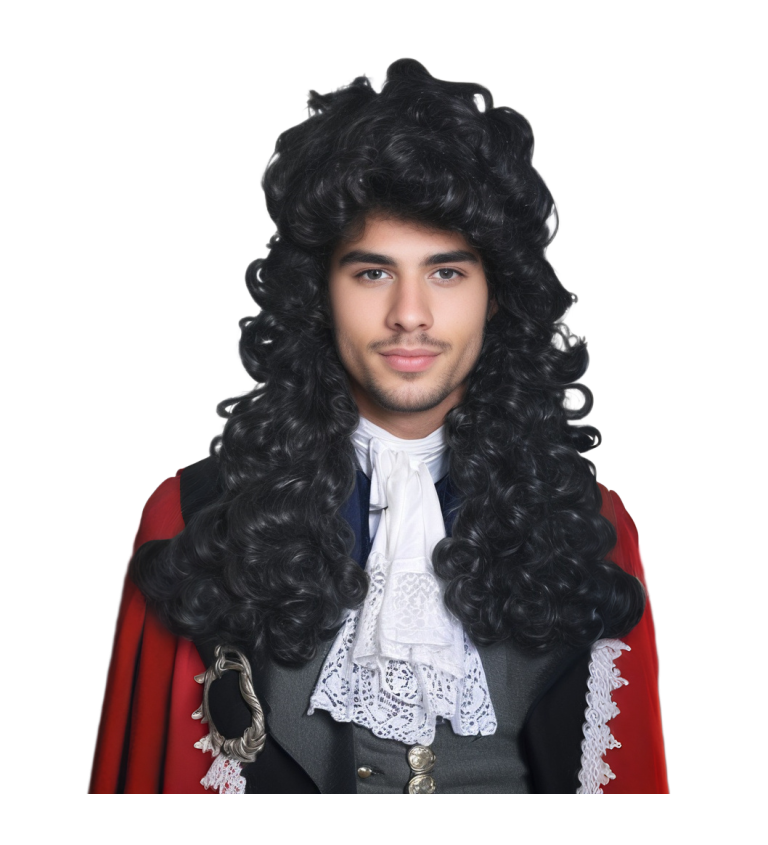 Pánská paruka Noblesní mořeplavec