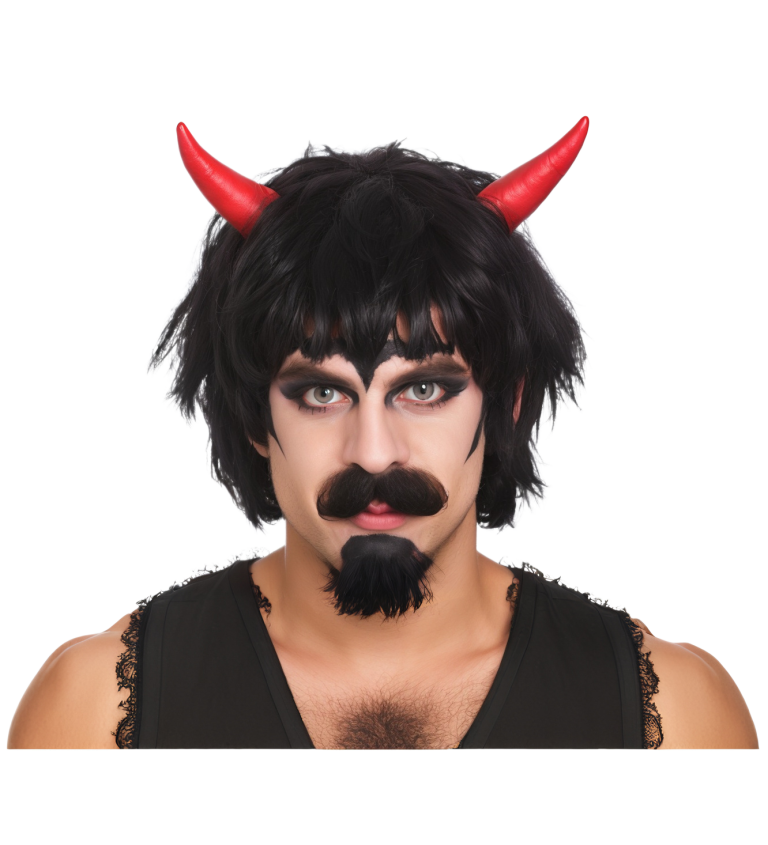 Pánská paruka Ďábel