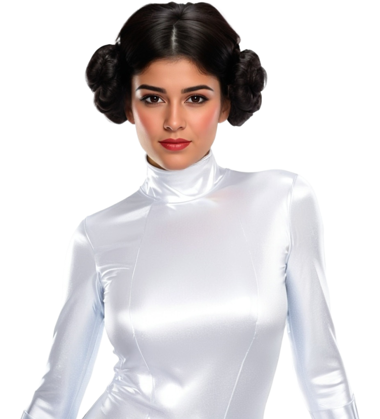 Dámská paruka Vesmírná princezna