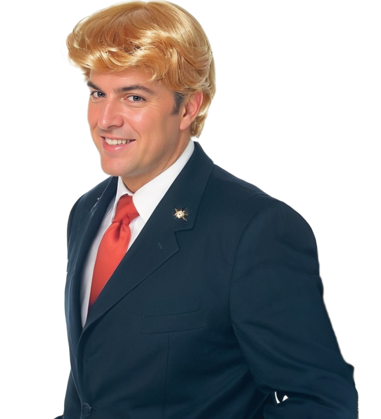 Pánská paruka Patriotický politik
