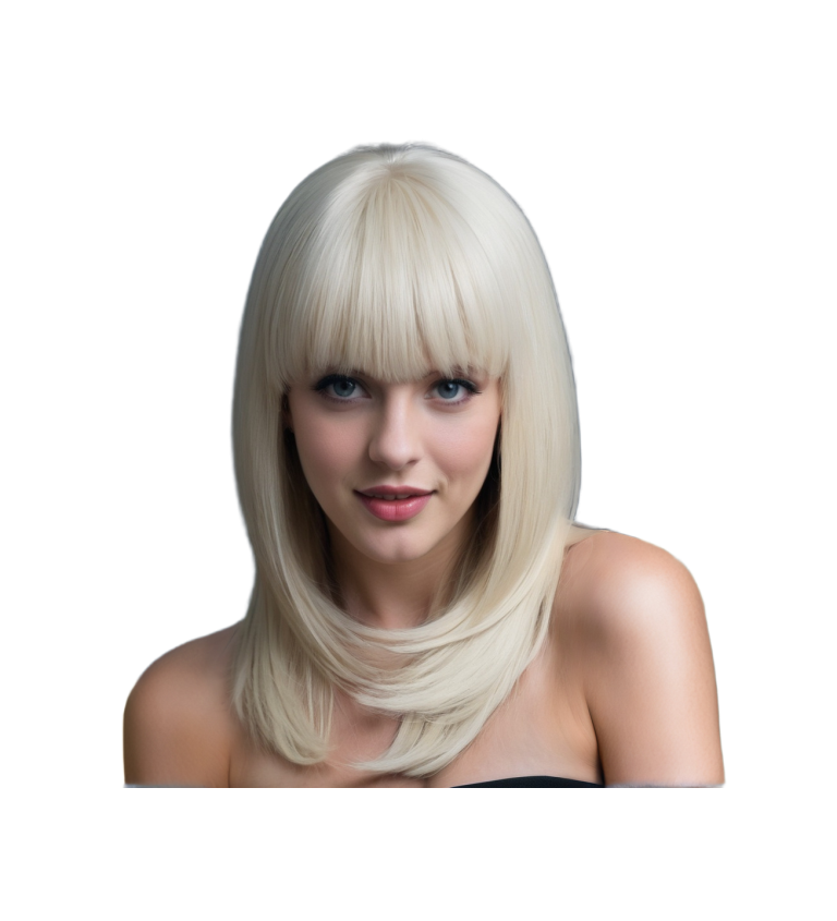Dámská paruka Zara – blond, přirozený vzhled