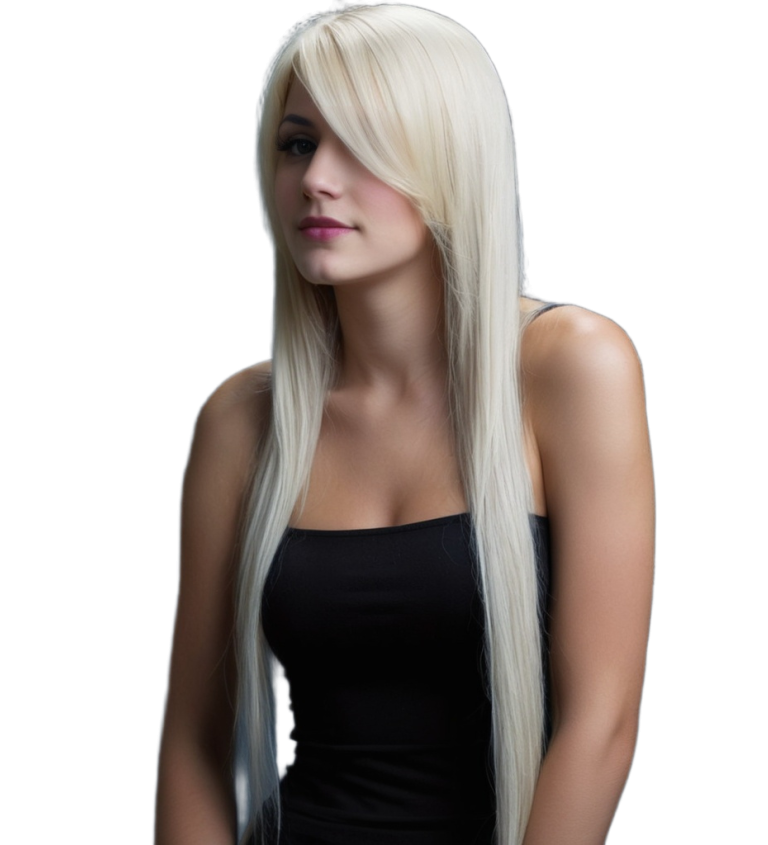 Dámská paruka Valeria – blond, přirozený vzhled