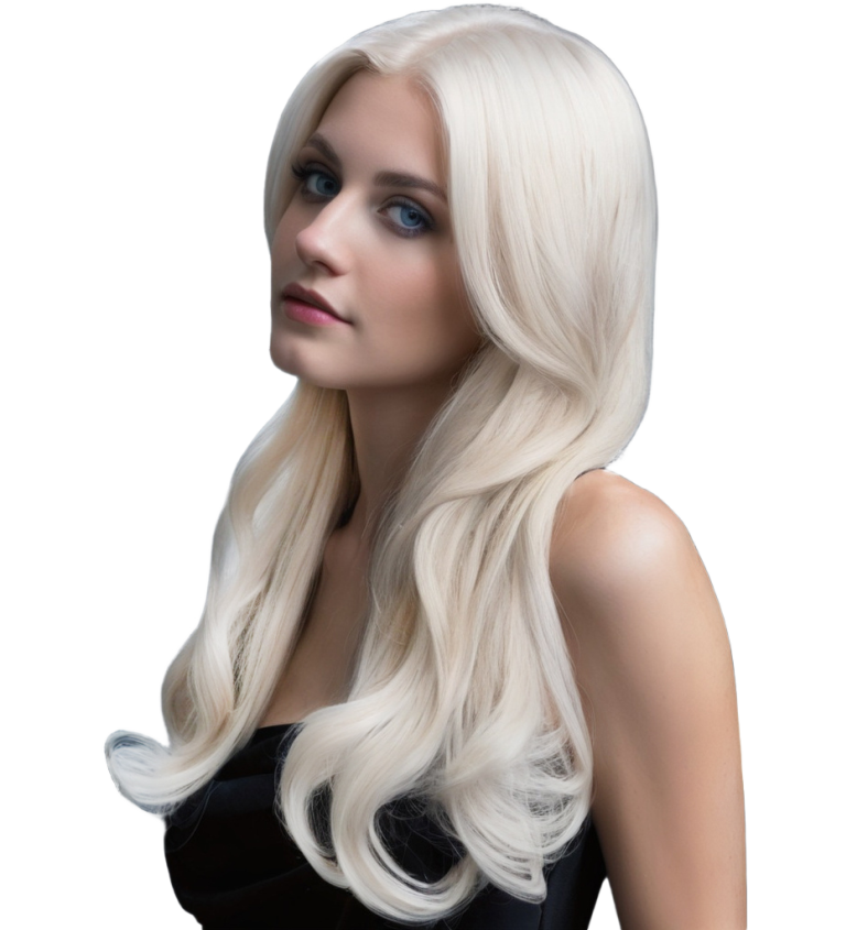Dámská paruka Sarah – blond, přirozený vzhled