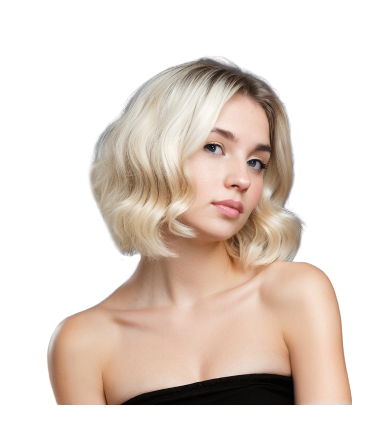 Dámská paruka Christine – blond, přirozený styl