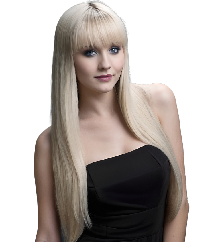 Dámská paruka Sonja – blond, přirozený vzhled