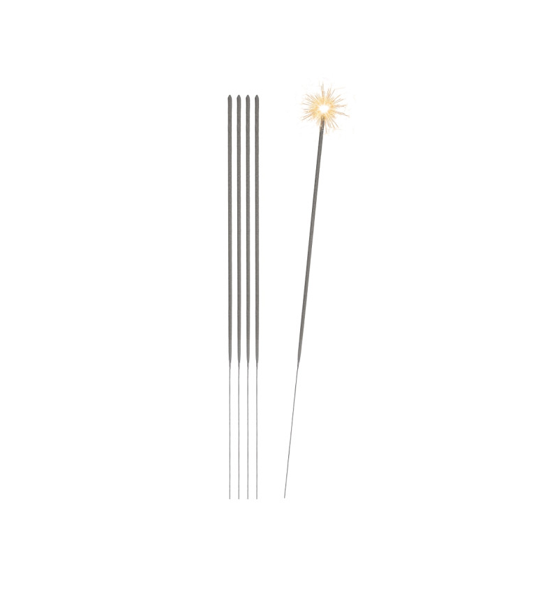 Dlouhé prskavky 40 cm – 5 ks