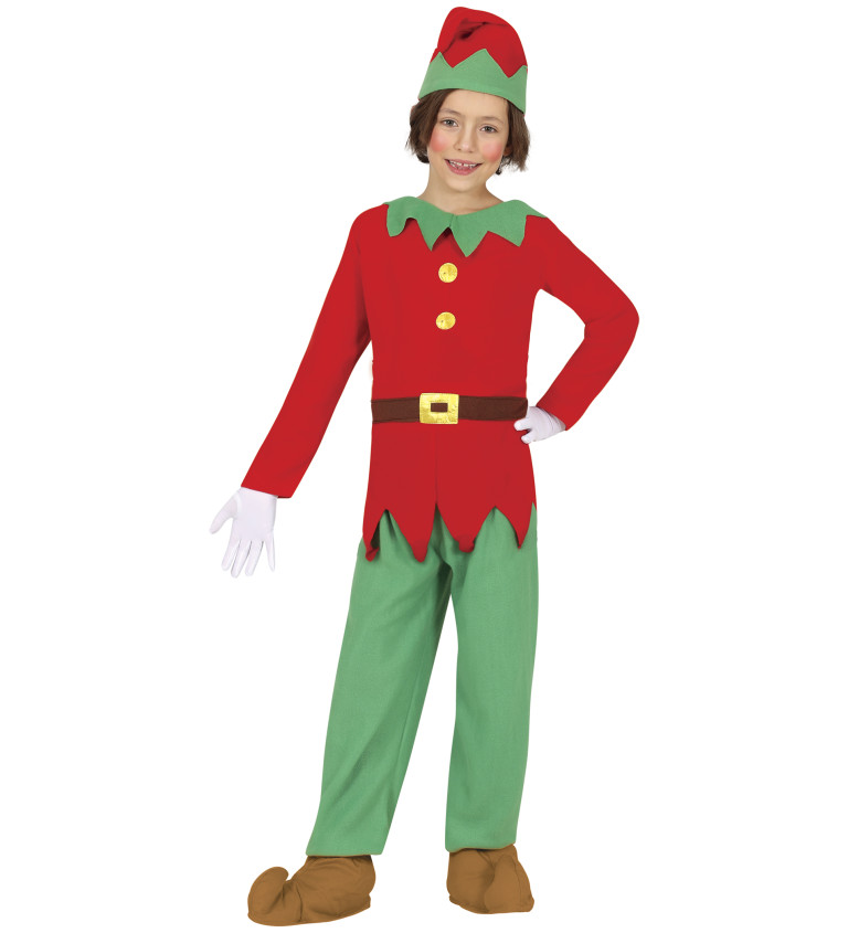 Dětský kostým Vánoční elf