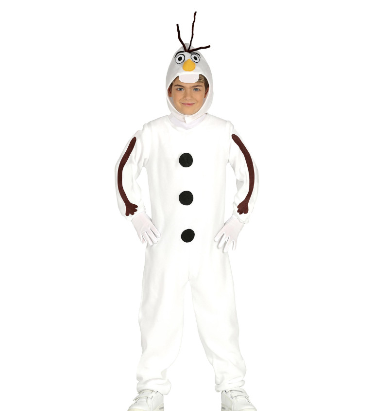 Dětský kostým Sněhulák zimní