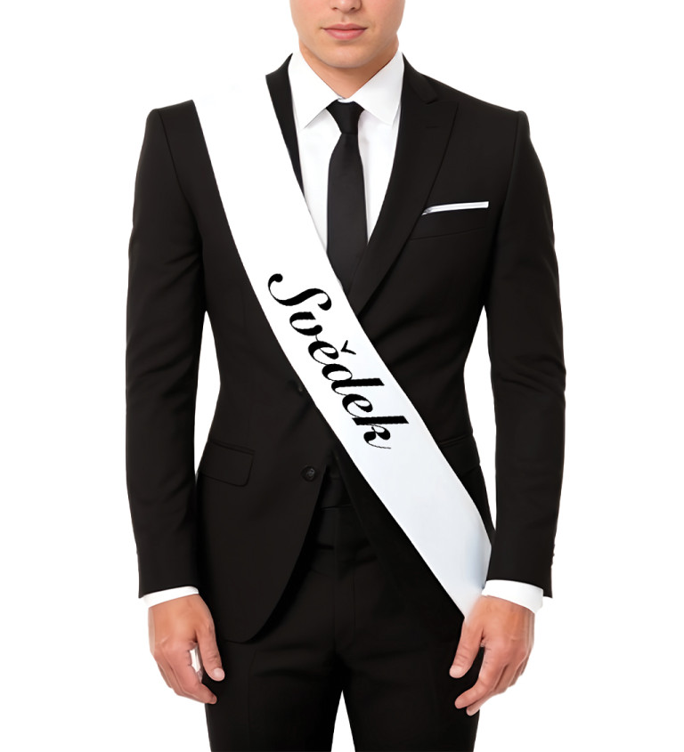 Svědek – slavnostní šerpa