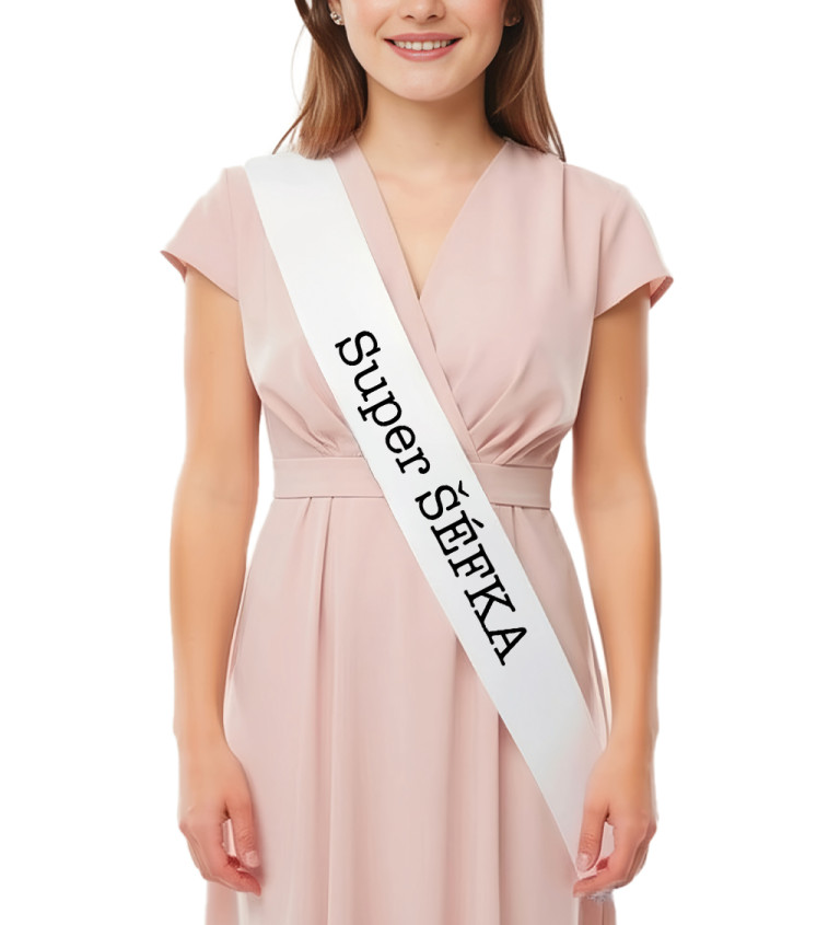 Super ŠÉFKA – slavnostní šerpa