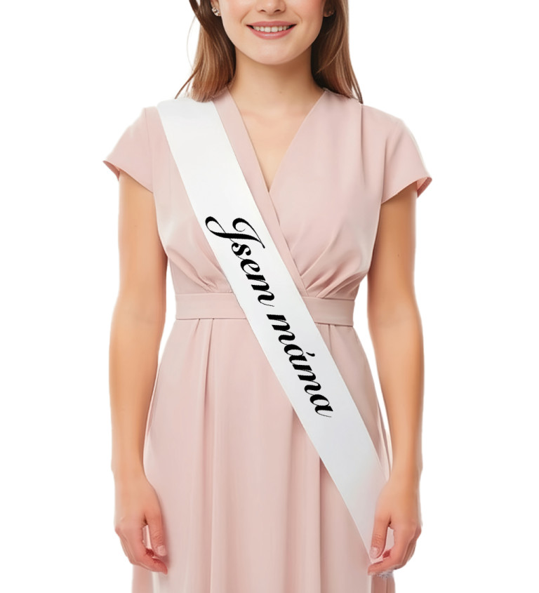 Jsem máma – slavnostní šerpa