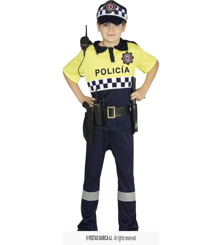 Dětský kostým – policista