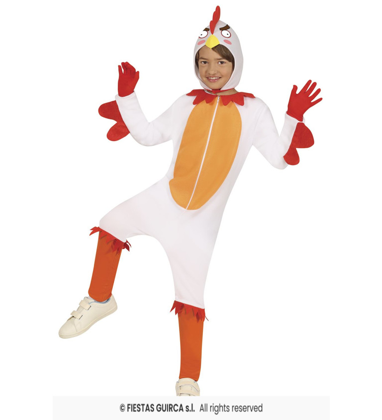 Dětský kostým kuřátka