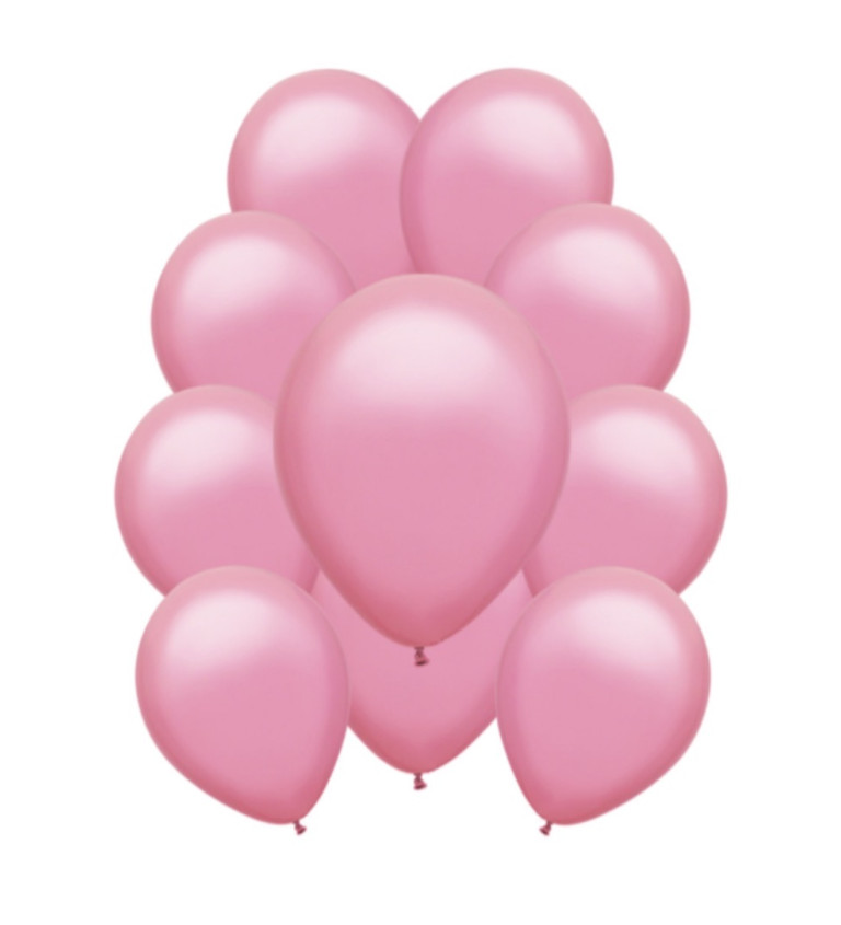 Latexové balónky pastelové – světle růžové