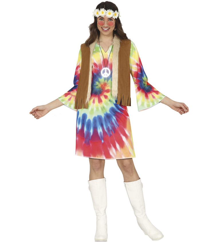 Dámský kostým Hippie 60s