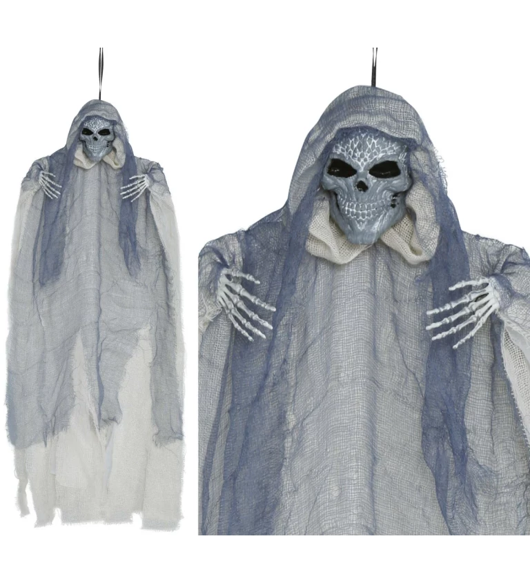 Halloweenský závěsný kostlivec