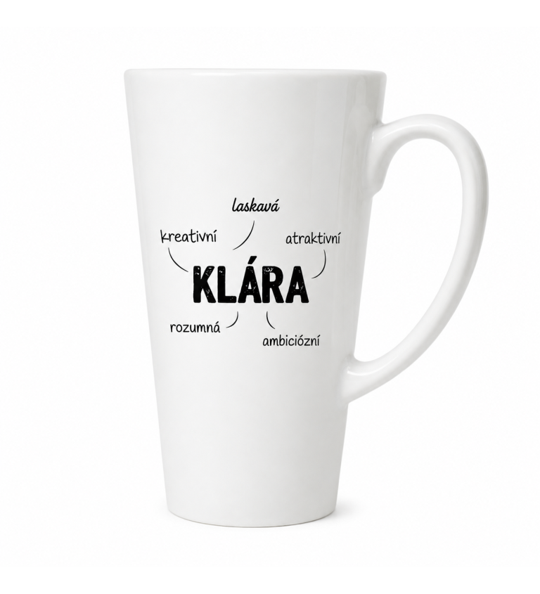 Hrnek na latte – Klára