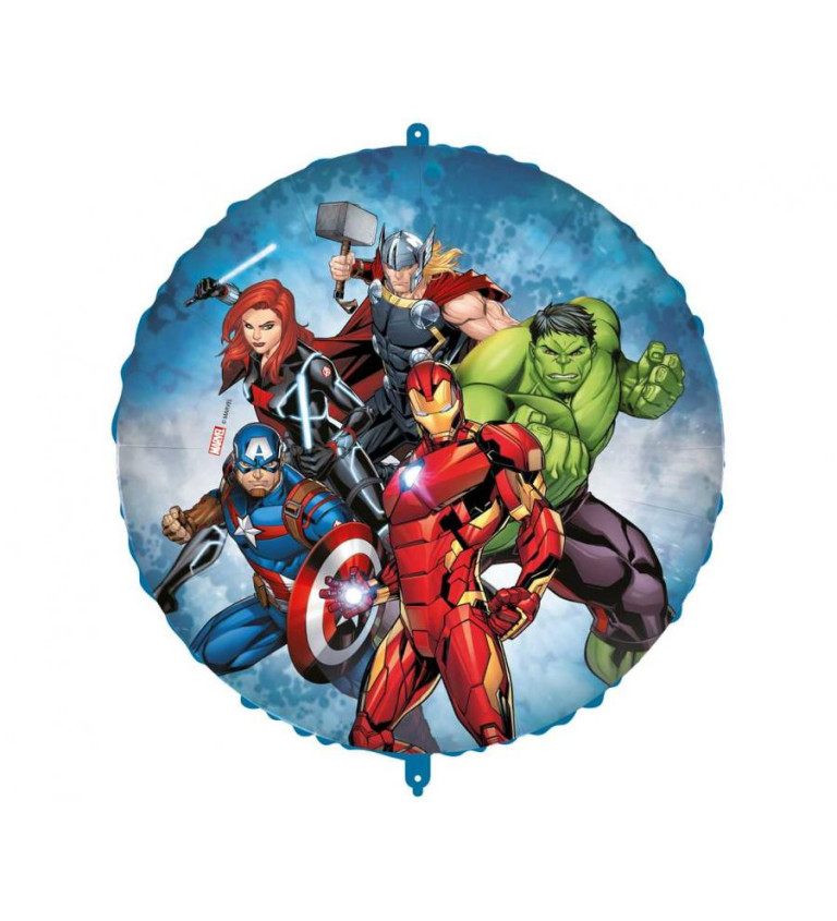 Avengers – kulatý fóliový balónek Marvel
