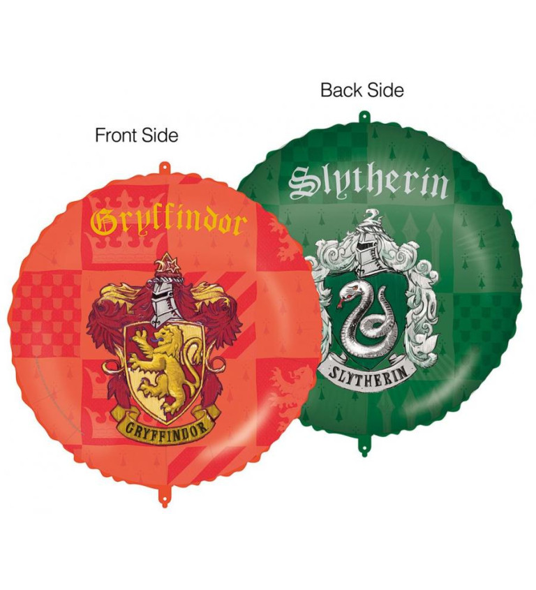 Harry Potter – fóliový balónek Nebelvír & Zmijozel