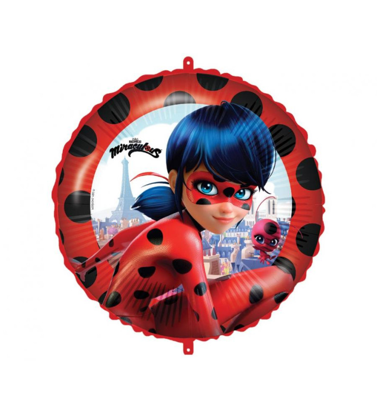 Fóliový balónek Ladybug – Miraculous párty 46 cm