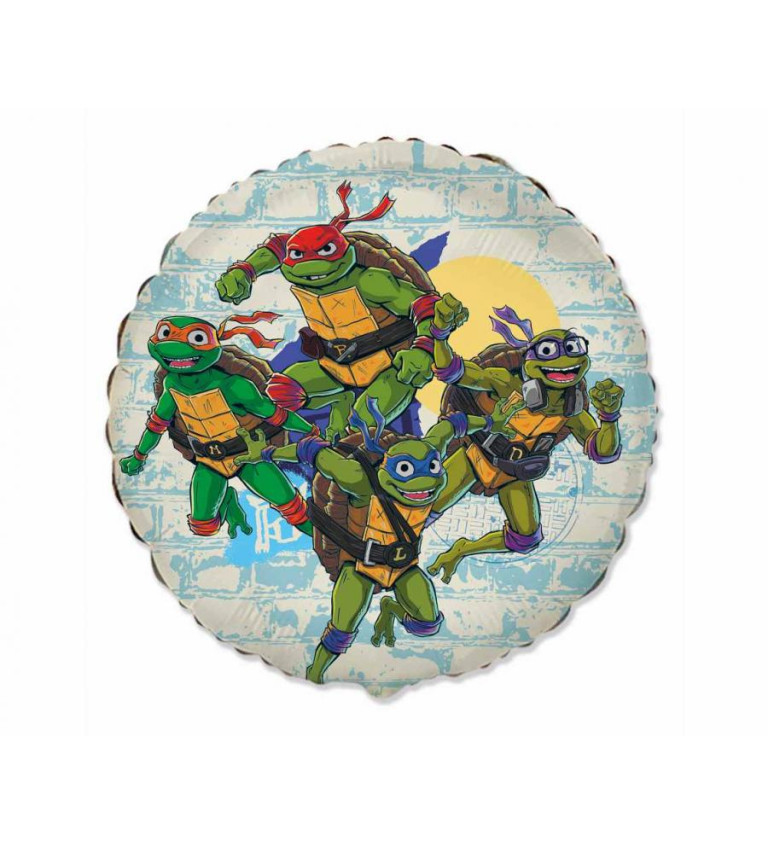 Ninja Turtles – fóliový balónek