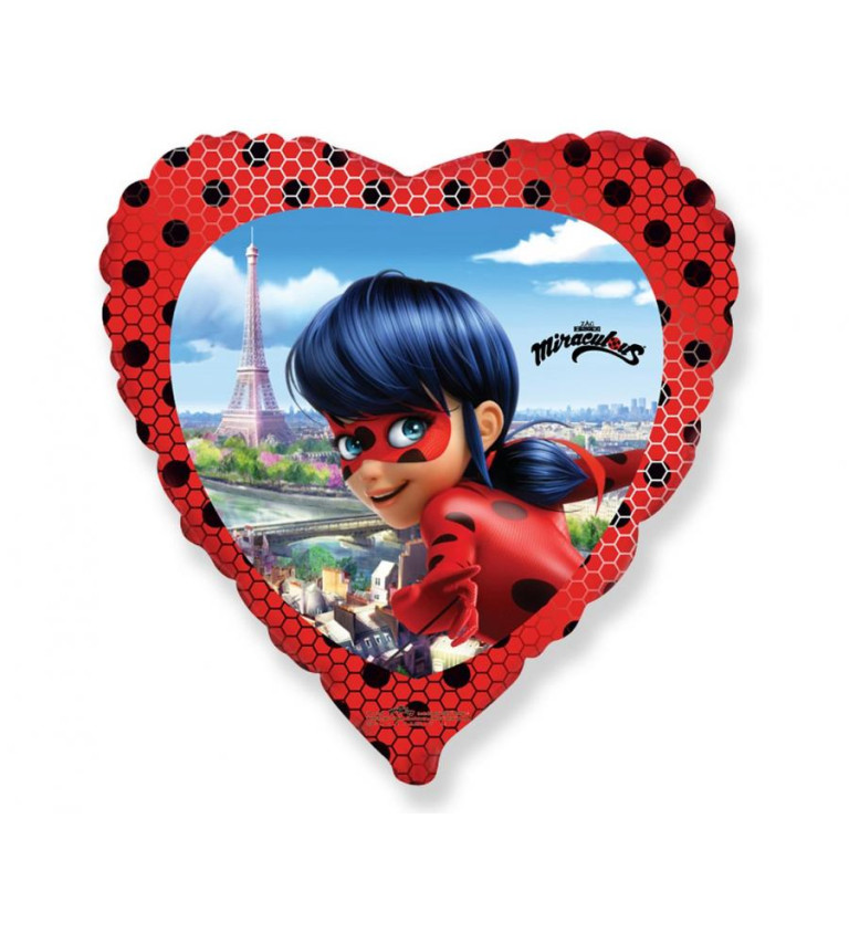 Miraculous Ladybug – fóliový balónek 46 cm